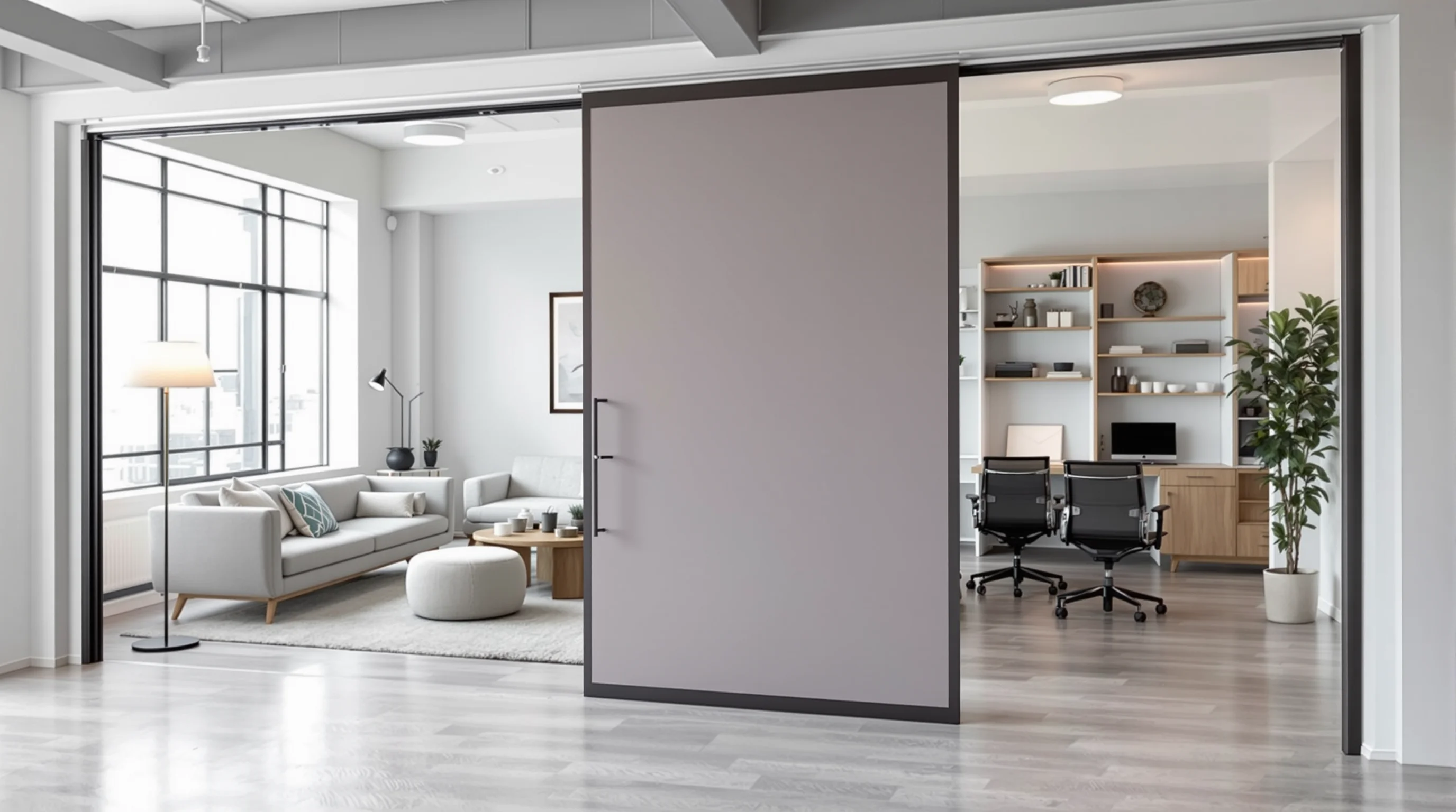 Transformer une grande salle en deux espaces isolés : le guide pratique