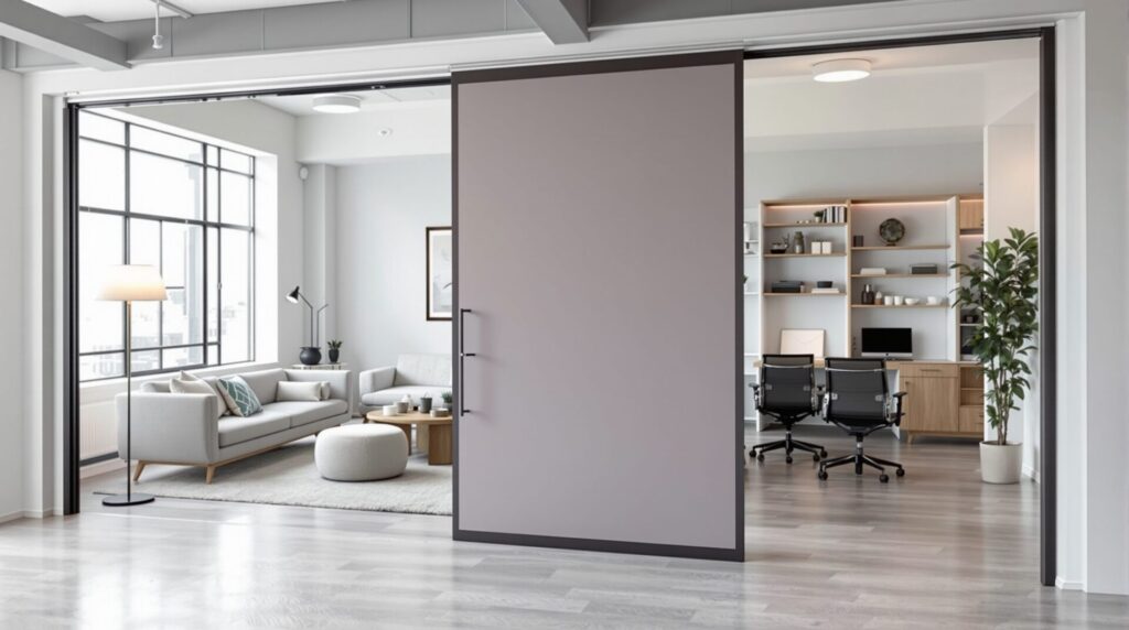 Transformer une grande salle en deux espaces isolés : le guide pratique